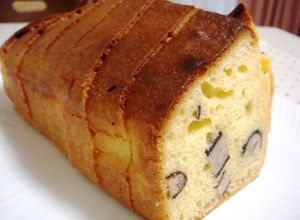 ケーキミックスで作る花豆パウンドケーキ-レシピのメイン写真