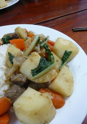 我が家の甘味噌肉じゃが-レシピのメイン写真