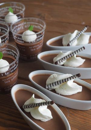 卵を使わないチョコプリン-レシピのメイン写真