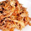 ポークチャップ(豚肉のケチャップ炒め)調味料3つ
