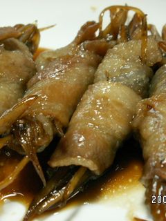 きんぴらの肉巻き-レシピのメイン写真