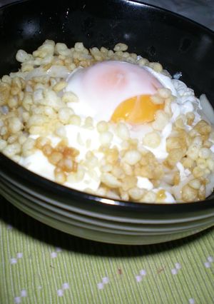 ﾗﾝﾁに☆簡単☆「かまたま」風うどん-レシピのメイン写真