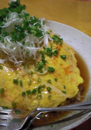 蟹玉あんかけチャーハン-レシピのメイン写真