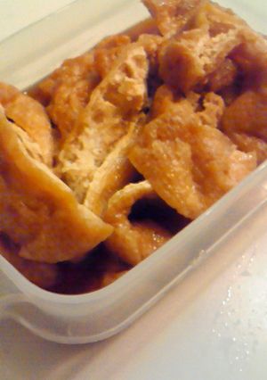 甘辛い汁がじゅわ～♪油揚げの煮物-レシピのメイン写真