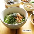 冷やし鮭茶漬け♪
