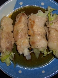 豚でキャベツ巻き-レシピのメイン写真