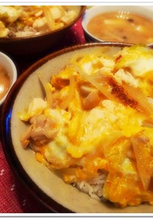 ピリ辛親子丼～♬♪♫-レシピのメイン写真