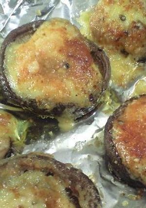 【副菜】しいたけ マヨチーズ焼き-レシピのメイン写真