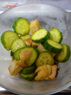 たこときゅうりのわさび醤油和え-レシピのメイン写真