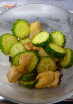 たこときゅうりのわさび醤油和え-レシピのメイン写真