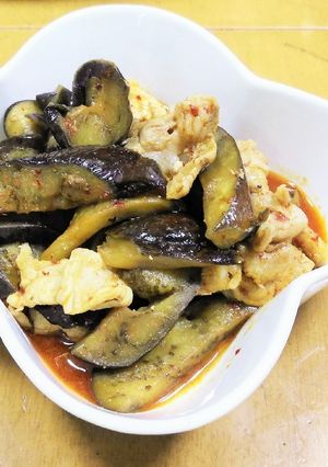 豚肉とナスの辛味炒め-レシピのメイン写真