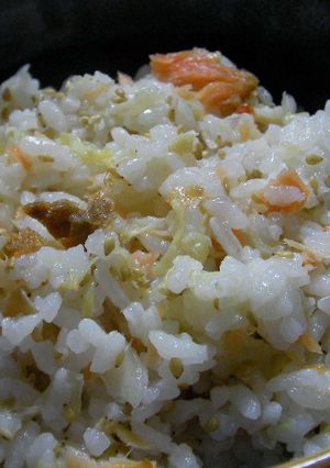 ★白菜漬けで混ぜご飯-レシピのメイン写真