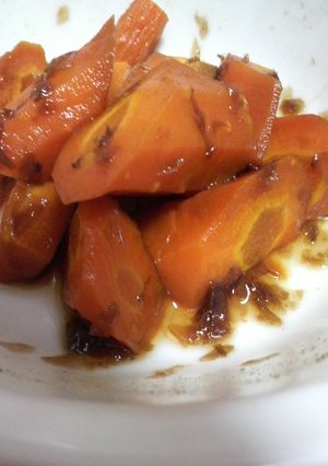 人参★かつお節＆調味料小さじ１だけ★煮-レシピのメイン写真