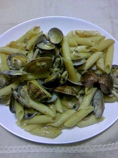 あさりとシメジの酒蒸しパスタ-レシピのメイン写真