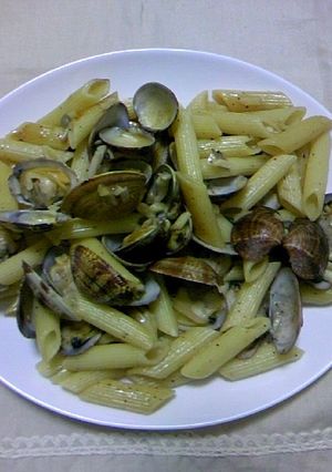 あさりとシメジの酒蒸しパスタ-レシピのメイン写真