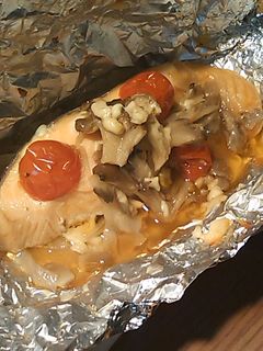 うまみたっぷり鮭のホイル焼き-レシピのメイン写真