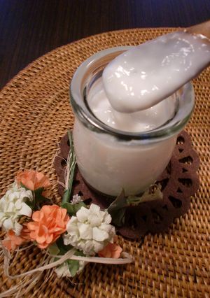 レンジで簡単！ココナッツクリーム♪-レシピのメイン写真