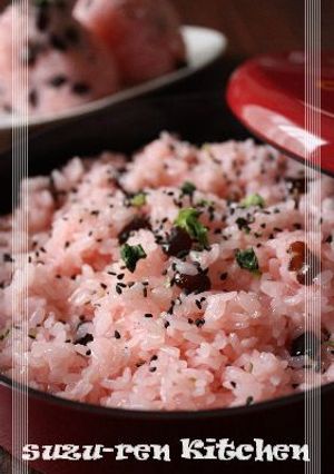 母の赤飯-レシピのメイン写真