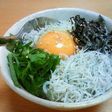 ひとりご飯にちょっと贅沢しらす卵ご飯