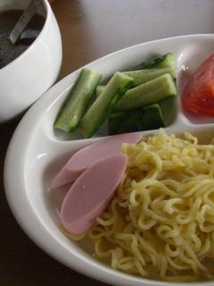 やさしいお酢de冷やし中華【即席めん版】-レシピのメイン写真