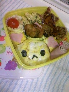 簡単☆リラックマ☆お弁当-レシピのメイン写真