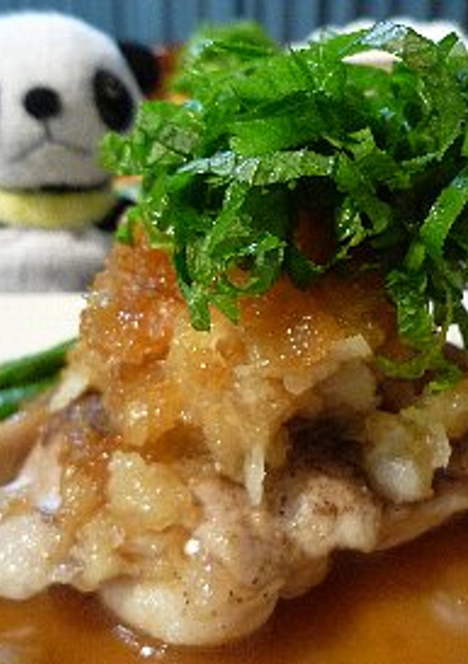 鶏ソテー　おろシソわさびソース-レシピのメイン写真