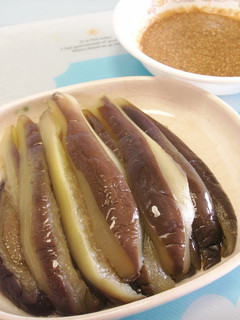 茹でなすの胡麻だれがけ-レシピのメイン写真