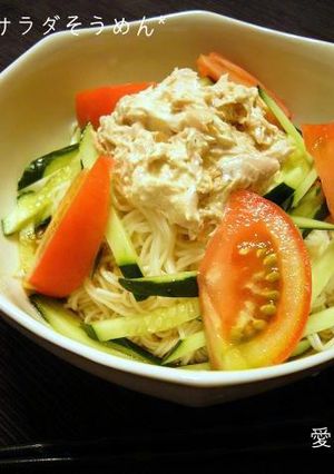 ☆サラダそうめん☆-レシピのメイン写真