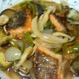 鮭の野菜きのこソース☆