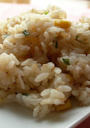 炊飯器におまかせ♡コーンとツナのピラフ-レシピのメイン写真