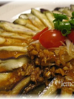 レンジで簡単ナスの冷たいサラダ-レシピのメイン写真