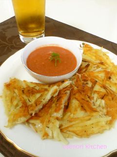 ジャガイモとチーズのこんがりガレット -レシピのメイン写真