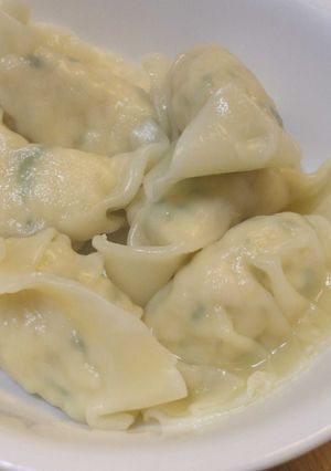 豆腐と鶏肉の茹で餃子★青じそ風味-レシピのメイン写真
