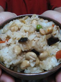 豚肉と豆の混ぜご飯-レシピのメイン写真