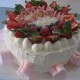 お幸せに♡デコレーションケーキ