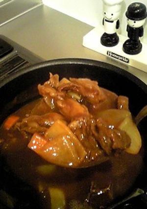 ママの牛すじトロりんカレー♪-レシピのメイン写真
