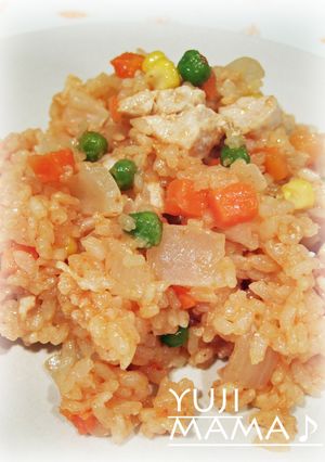 炊飯器★チキンライス★スイッチポン！-レシピのメイン写真