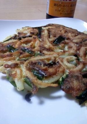 餃子＋卵＋うどん＝エジプト焼き-レシピのメイン写真