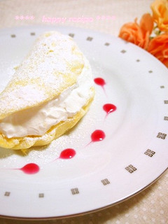 レンジで幸せオムレット☆はかりも不要!-レシピのメイン写真