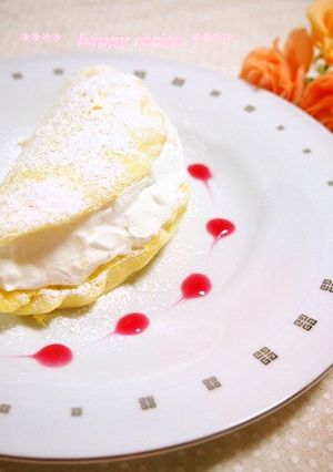レンジで幸せオムレット☆はかりも不要！-レシピのメイン写真
