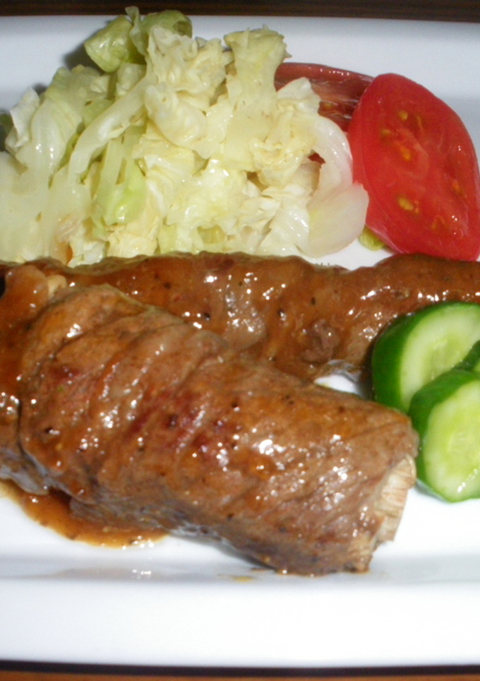 紹興酒　塔牌で　うまい肉巻き！-レシピのメイン写真