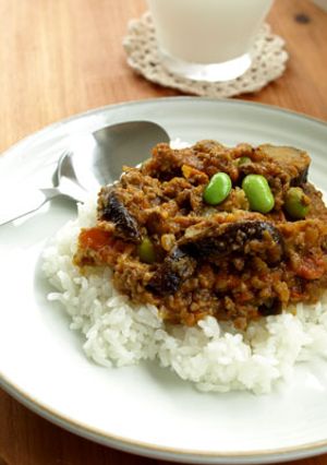 食べたら止まらない！夏野菜と挽肉のカレー-レシピのメイン写真