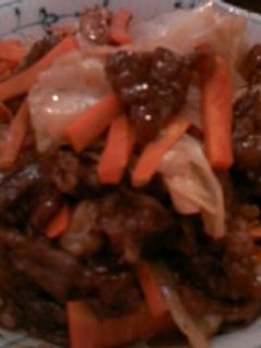 焼肉のタレで牛肉炒め-レシピのメイン写真