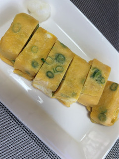 ネギ入りふっくら卵焼き-レシピのメイン写真