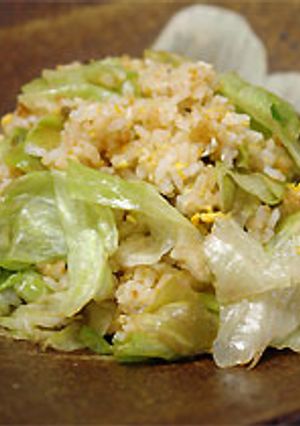 高菜と明太子とレタスのチャーハン-レシピのメイン写真