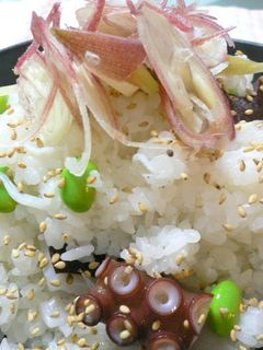 ♡たこと枝豆の混ぜ寿司♡-レシピのメイン写真