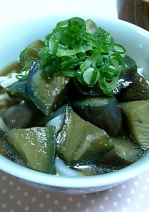 ２度美味しいナス！！ナス冷やしうどん★-レシピのメイン写真