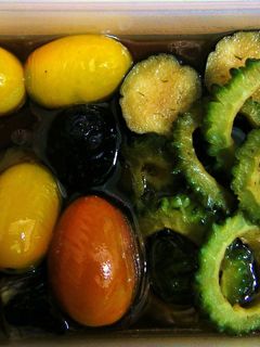 簡単☆ゴーヤと夏野菜☆美味な揚げ浸し♪-レシピのメイン写真