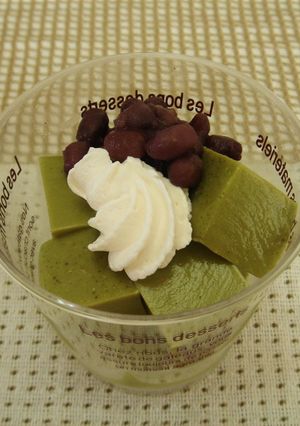 抹茶ミルク寒天-レシピのメイン写真