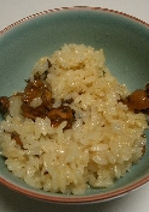 味付き赤貝缶の炊き込みご飯-レシピのメイン写真